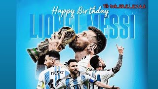 Happy 37th birthday Lionel Andrés Messi🖤🐐foryou reels viral viral viralreels [upl. by Castera]