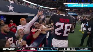 Joe Mixon Highlights Vs Cowboys Week 11 2024 [upl. by Paule828]