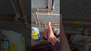 DIY Plumbing Leak Fix diy plumbingtools asmr youtubeshorts [upl. by Ahsemot]