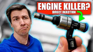 3 Big Problems With Direct Injection Engines Gasoline [upl. by Dnomhcir]