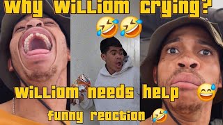 why william crying😢 🤣🤣someone please help william 🤣🤣 funnyreactions encohumilde williamlastkrm [upl. by Cordie629]