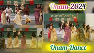 Onam 2024 Dance  No Copyright infringement intended copyright ©️ [upl. by Eleon]