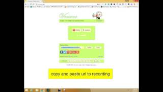 Vocaroo Online Voice Recorder [upl. by Ihcas]