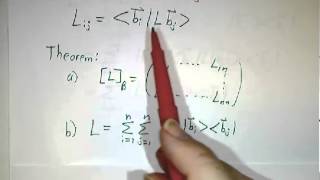 Using Orthogonal Bases II Decomposing Operators [upl. by Renruojos]