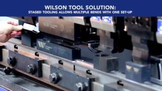 Wilson Tool Staged Tooling [upl. by Imefulo]