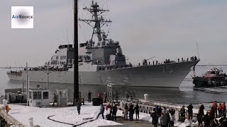 USS Donald Cook Shifts Homeport [upl. by Offen]