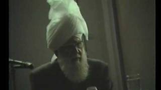 Hazrat Mirza NASIR Ahmed rh  Khutba Jumma Video 27 [upl. by Enidualc]