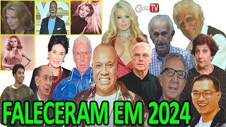 Famosos Que Morreram em 2024  Janeiro a Abril [upl. by Siseneg477]