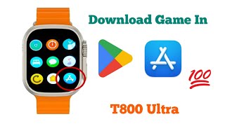 T800 Ultra Smartwatch Game play games in T800 ultra smartwatch smartwatchclub gameplay t800ultra [upl. by Lander]