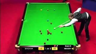 Snooker Worldchampionship the crucible 2012  Stephen Hendry 147 break [upl. by Erret]