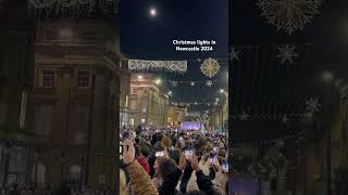 Christmas lights in Newcastle UK 2024 [upl. by Aisena]