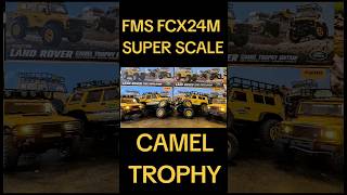 FMS FCX24M Camel Trophy edition Range Rover  discovery  defender 90 110 landrover fmsmodelRC [upl. by Marvin]