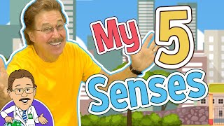 My 5 Senses  5 Senses Song  Jack Hartmann [upl. by Oilerua]