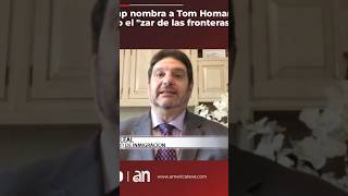 Entrevista America TeVe con Orian Brito sobre el nombramiento de Tom Homan como zar de la frontera [upl. by Fregger]