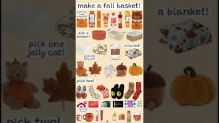 make your fall thanksgiving basketviralfallthanksgivingpreppycozy [upl. by Claudio]