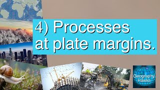 4 Processes at plate margins  AQA GCSE Geography Unit 1A [upl. by Nitsur]