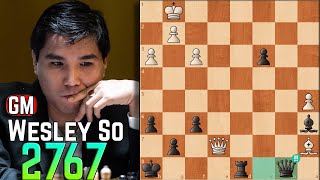 Wesley So SACRIFICES HIS QUEEN [upl. by Rosenzweig745]