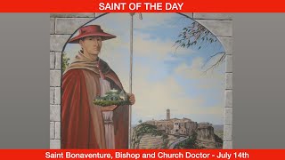 Saint Bonaventure Bishop and Doctor of the Church  July 14th [upl. by Musihc193]