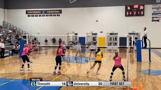 2023 Varsity Timnath vs University [upl. by Areivax]