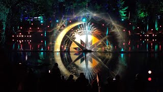 The Enchanted Forest 2019 beautiful illumination show Cosmos in Scottish Woodland near Pitlochry [upl. by Ynnal]