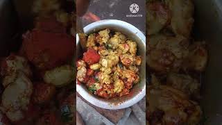 traditional way of cooking chicken curry  cooking video ytshorts [upl. by Lat]