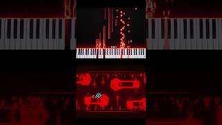 Bloodbath Piano Tutorial piano tutorial shorts geometrydash [upl. by Ettenwahs892]