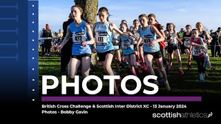 Slideshow  British Cross Challenge and Inter District XC 2024  Bobby Gavin highlights [upl. by Castora622]