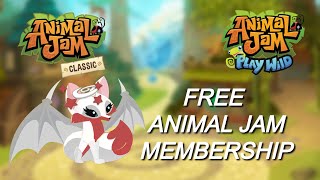 Animal Jam Classic PlayWild Free Membership 2020 No code required [upl. by Beare]