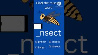 Find the missing word forkids learning missing word forchildren words puzzle game [upl. by Karalee]