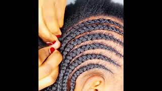 Loc weaving hairtutorial braids hairstyles braidedhairstyles subscribe sub [upl. by Anrehs228]