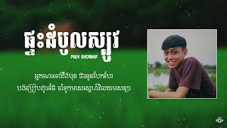 ផ្ទះដំបូលស្បូវ  POLY RATANAK  Lyrics Studio [upl. by Beghtol]