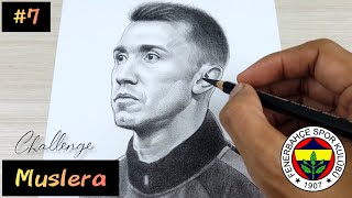 Professional drawing Fernando Muslera Galatasaray SK  Challenge 7 [upl. by Beichner499]