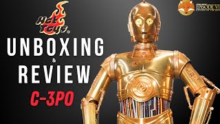 Hot Toys C3PO Star Wars Return of the Jedi Unboxing amp Review [upl. by Rollecnahc]