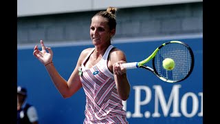 Kristyna Pliskova vs Diane Parry  US Open 2019 R1 Highlights [upl. by Phedra]