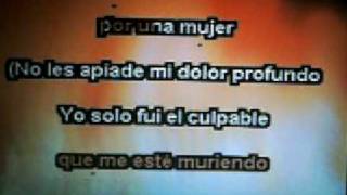 Vicente Fernandez Karaoke que de raro tiene [upl. by Talich]