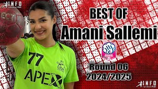 Best Of Amani Sallemi LionsSassariHandball SERIEA1FEMMINILE Round06 20242025 [upl. by Aicemed]