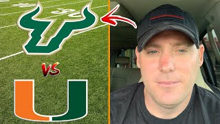 USF Bulls STRONGLY BELIEVE in Miami Hurricanes UPSET  Inside Insight With Randy [upl. by Bushey]