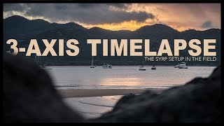 Basics of the 3Axis MOVING TIMELAPSE Syrp  My Favorite Field Setup [upl. by Yeldar]