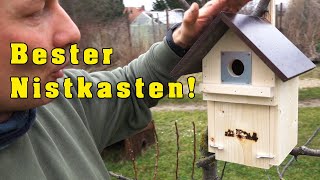 Bester Nistkasten für Meisen selber bauen [upl. by Handel]