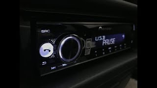 Pioneer MVHS510BT сравнение с MVHX580BT и DEHS5000BT [upl. by Boonie948]