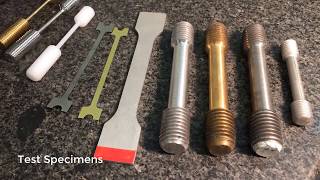 Metals 1017 Tensile Testing and the Stress Strain Diagram [upl. by Etteiluj]