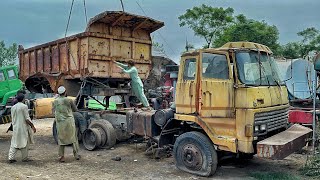 How We Hino Dump Truck Repairs And Restore Again Due To Dangerous Accident [upl. by Nosdrahcir372]