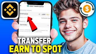 How To Transfer From Earn Wallet To Spot Wallet in Binance 2024 Updated Way [upl. by Namra]