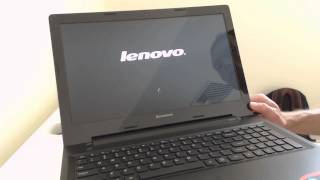 Lenovo G50 Laptop Factory Windows Restore Instructions [upl. by Baelbeer]