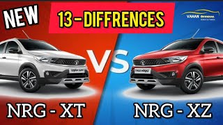 Tata Tiago NRG XT vs XZ Comparison 🔥 Tiago NRG Base vs Top Model Comparison [upl. by Inwat]