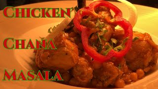 Chicken Chana masala  Chickpea curry [upl. by Aviv]