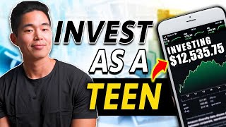 How to Invest in Stocks for Teenagers Step by Step [upl. by Kralc]