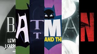 All intros to every Batman cartoons films and TV series 19432021 [upl. by Arob]