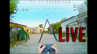 WHEN YOU DONT CARE ANYMORE ABOUT YOUR ANALOG QUAD Emax Tinyhawk Freestyle 2 almost 3 [upl. by Cyrie]