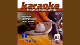 Cien Años Karaoke Version [upl. by Jehias]